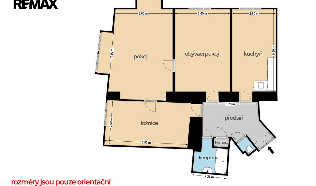 Prodej bytu 3+1 99 m², Praha – náhled fotky 11