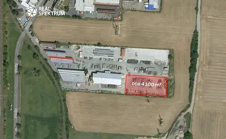 Pronájem komerčního pozemku 4 100 m², U Vlečky, Modřice, okres Brno-venkov