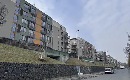 Pronájem bytu 1+kk 34 m², Modrého, Praha 9 - Hloubětín