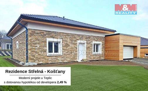 Prodej domu 127 m² s pozemkem 726 m², Košťany, okres Teplice