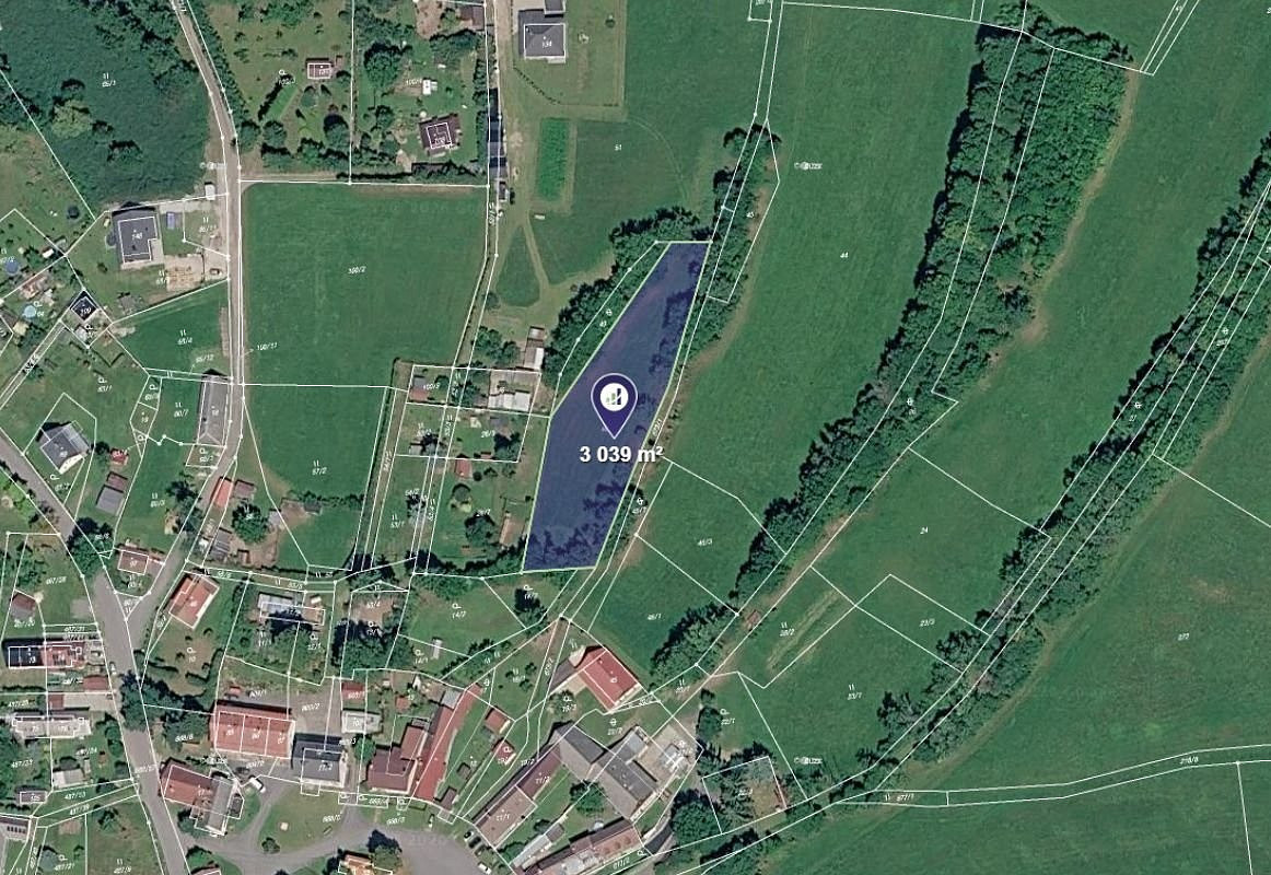 Prodej stavebního pozemku 9 729 m² – fotografie 2