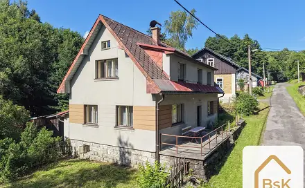 Prodej domu 153 m² s pozemkem 1 493 m², Zlatá Olešnice - Stanový, okres Jablonec nad Nisou