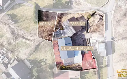 Prodej stavebního pozemku 605 m²