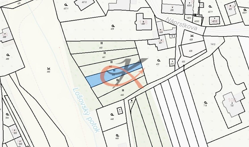 Prodej zahrady 411 m², Olomouc – náhled fotky 3