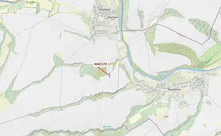 Dražba pozemku 597 m², Biskoupky