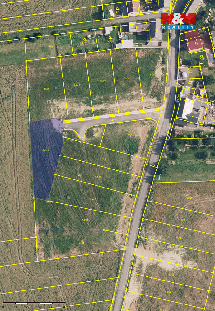 Prodej stavebního pozemku 1 369 m² – fotografie 4