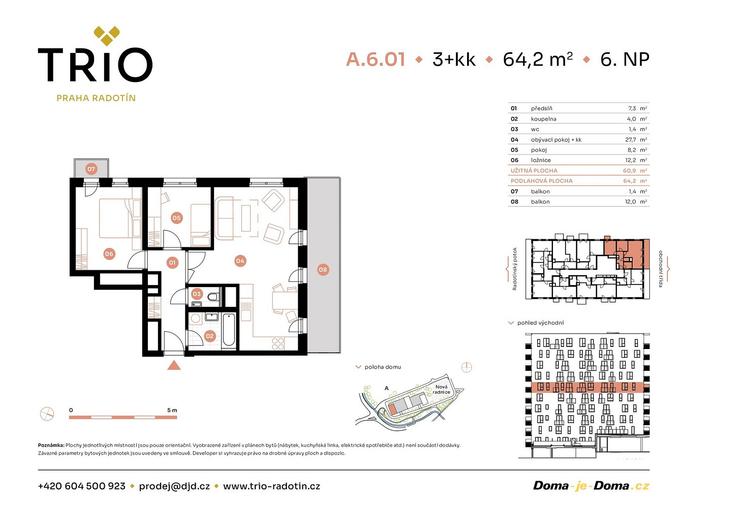 Prodej bytu 3+kk 64 m² – fotografie 2
