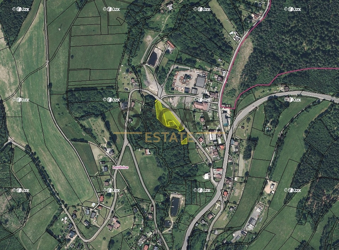 0,3 ha pozemků v k. ú. Loužnice – pohled 2