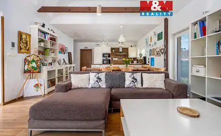Prodej domu 105 m² s pozemkem 1 002 m², Slunečná, Trubín, okres Beroun