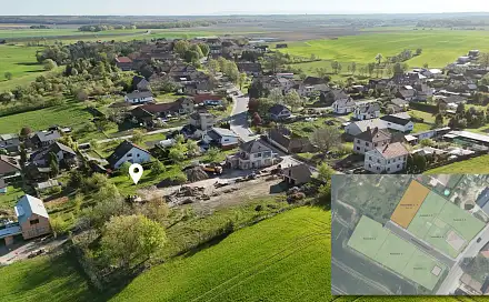 Prodej stavebního pozemku 563 m², Bukovina nad Labem, okres Pardubice