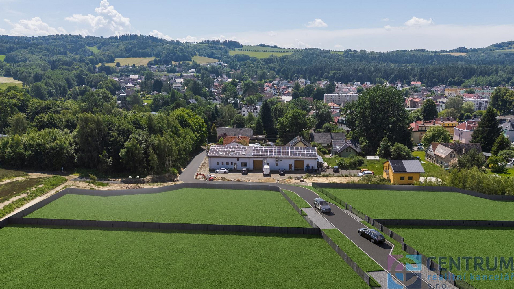 Prodej stavebního pozemku 1 023 m²