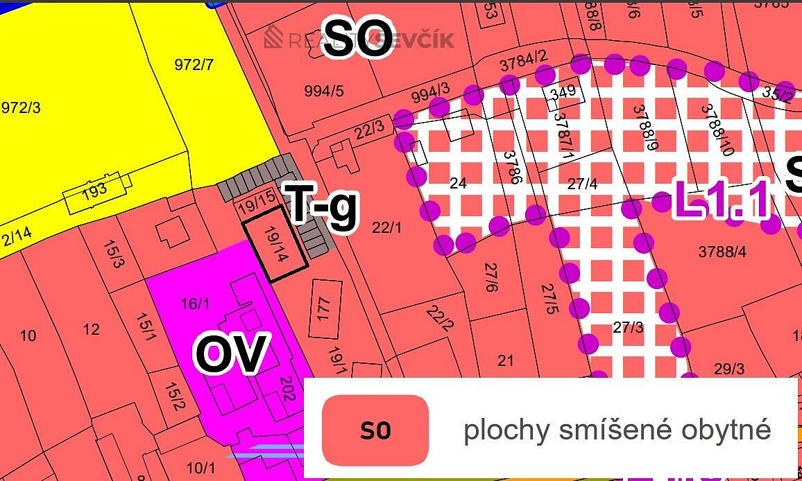Prodej stavebního pozemku 400 m² – fotografie 3
