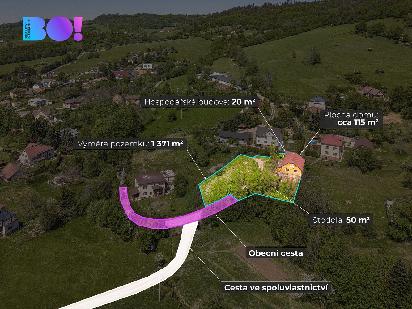 Prodej domu 135 m² s pozemkem 1 371 m²