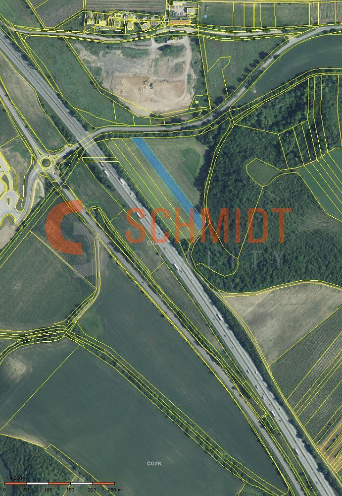 Prodej komerčního pozemku 27 506 m² – pohled 2