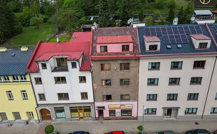 Prodej nájemního domu, činžáku 646 m², Komenského, Náchod