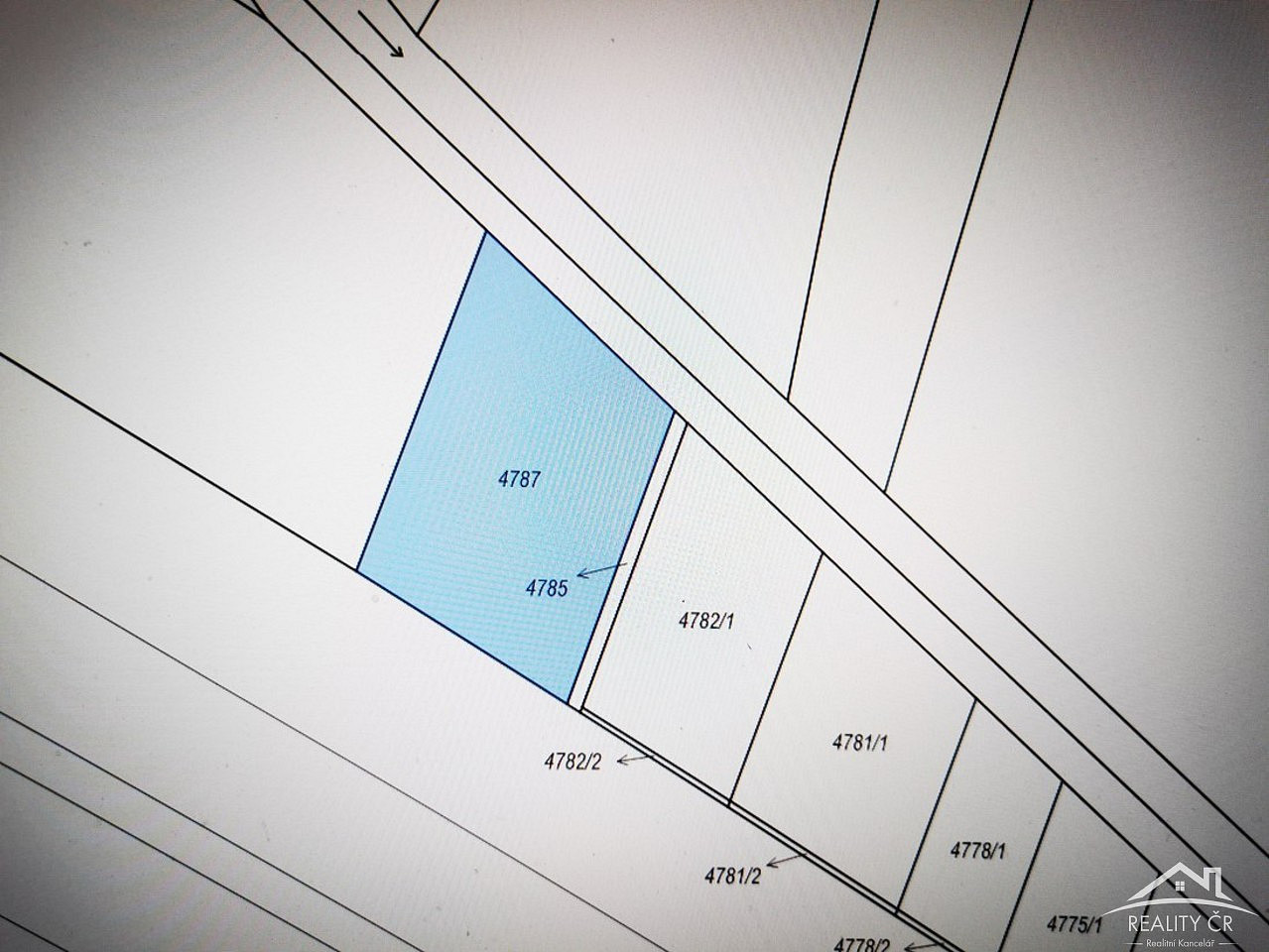 Prodej pole 787 m²
