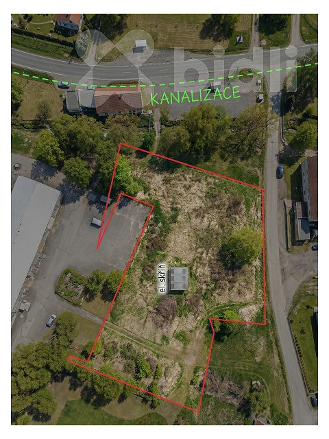 Prodej stavebního pozemku 3 878 m² – fotografie 3