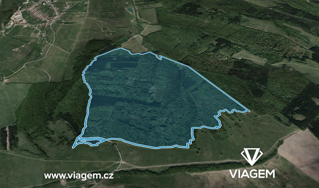 Prodej lesa 46 570 m², Korytná – náhled fotky 2