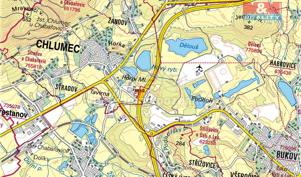 Prodej louky 6 389 m², Ústí nad Labem – náhled fotky 6