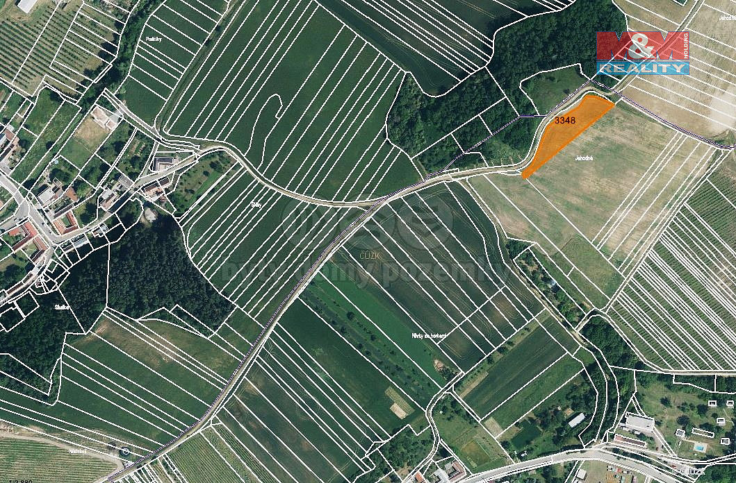 Prodej pole 1 000 m² — photo 3