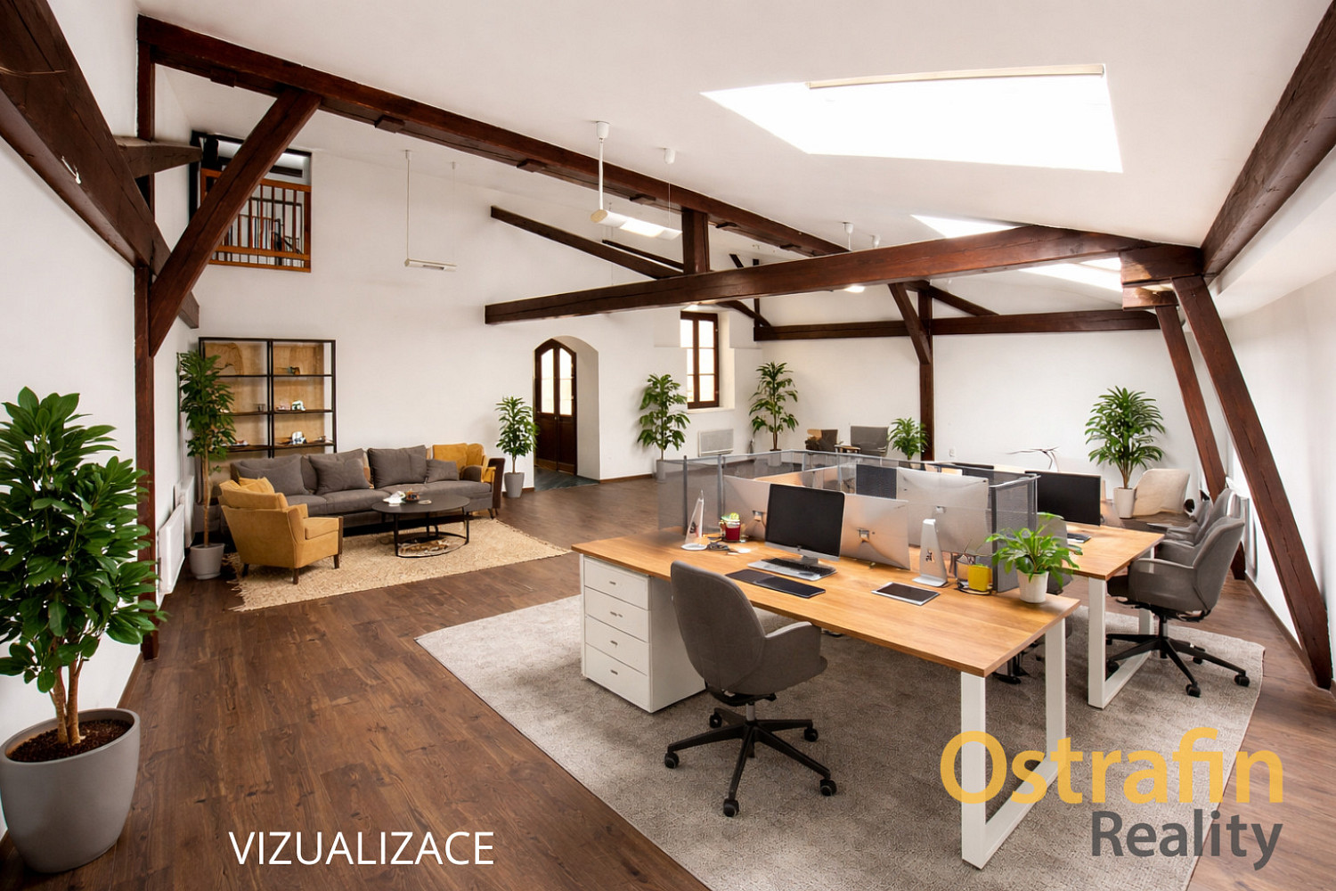 Pronájem kanceláře 210 m²