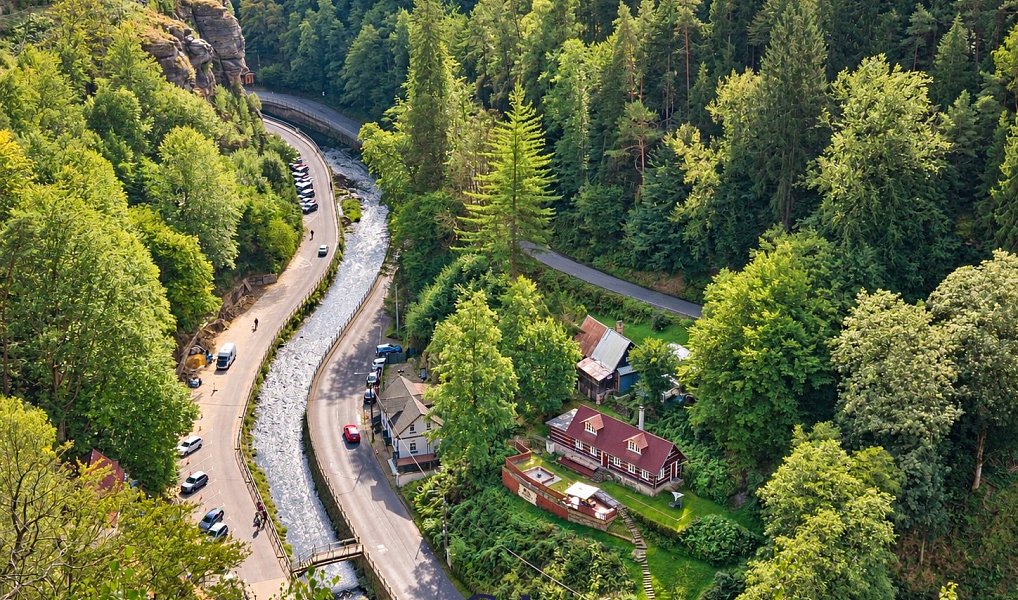Prodej chaty/chalupy 106 m² s pozemkem 1 300 m², Hřensko – náhled fotky 41