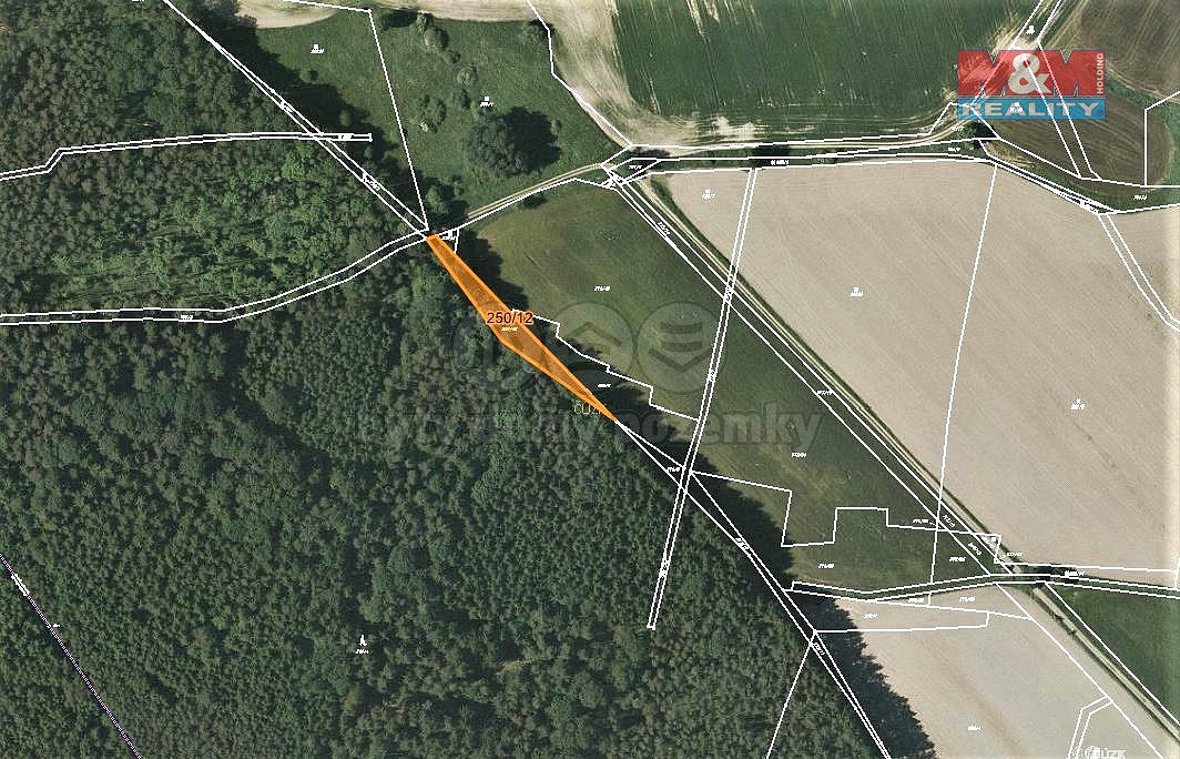 Prodej lesa 892 m²