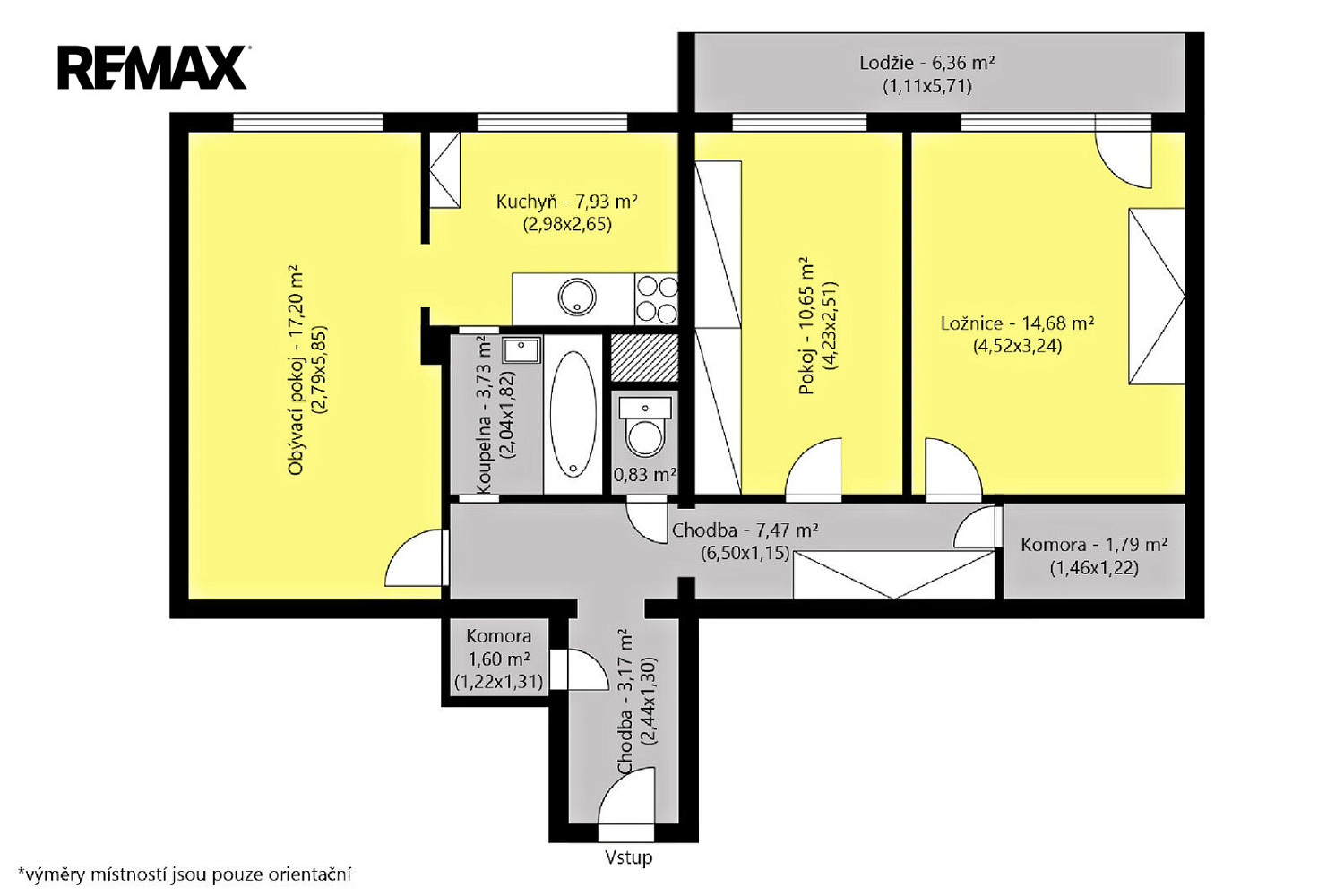 Prodej bytu 3+1 69 m² – fotografie 2