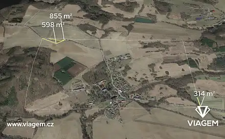 Prodej pole 311 m², Neveklov, okres Benešov