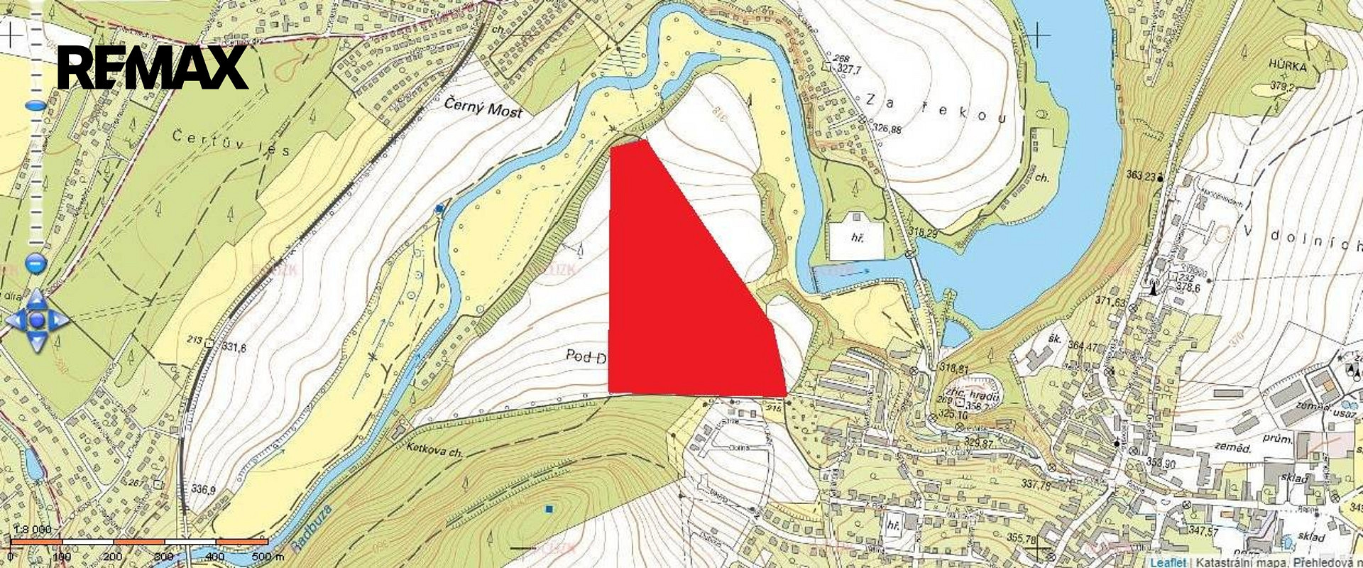 Prodej pole 26 563 m² – pohled 3