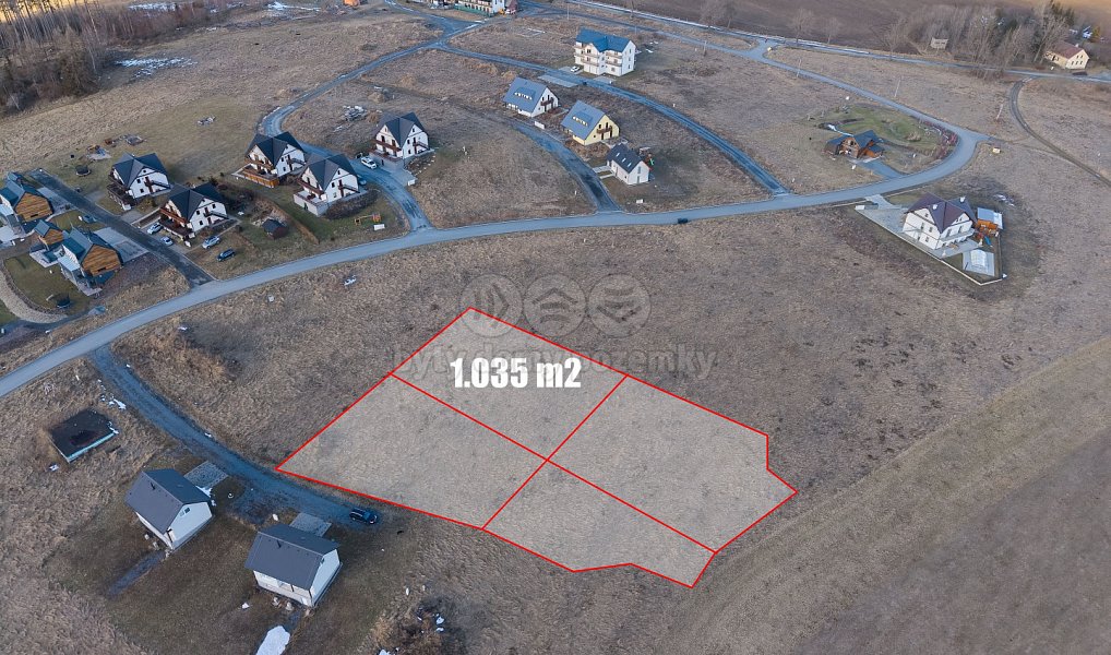 Prodej stavebního pozemku 1 035 m², Václavov u Bruntálu – náhled fotky 2