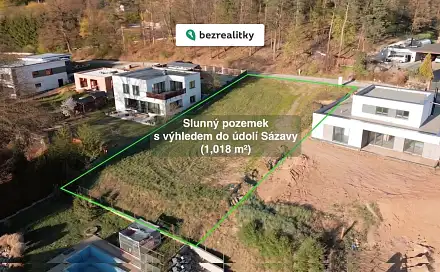 Prodej stavebního pozemku 1 018 m², Nespeky, okres Benešov