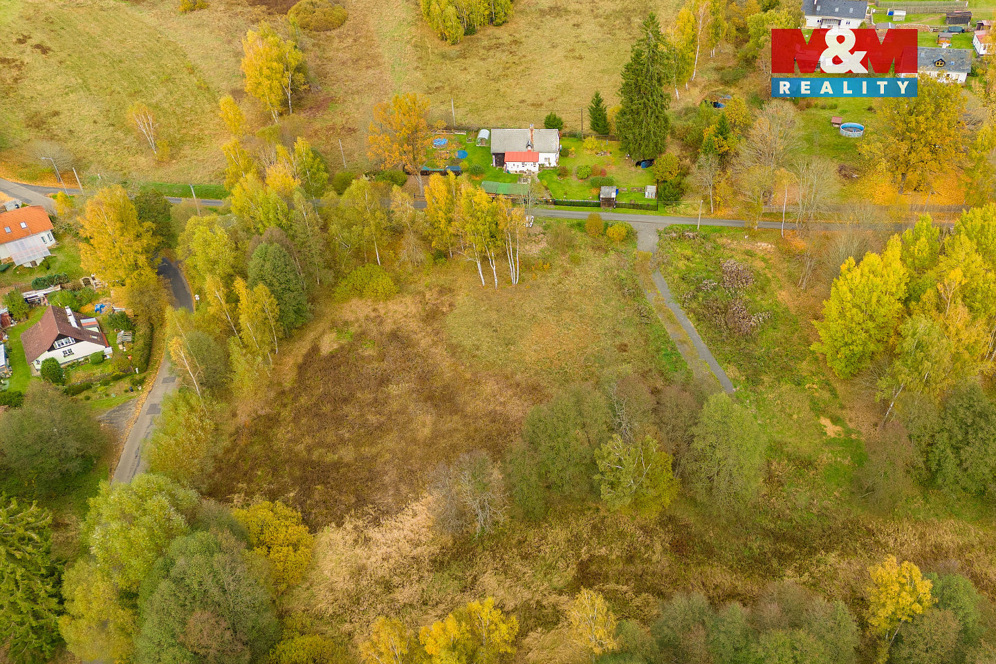 Prodej pozemku k bydlení, 498 m², Stará Voda – pohled 3