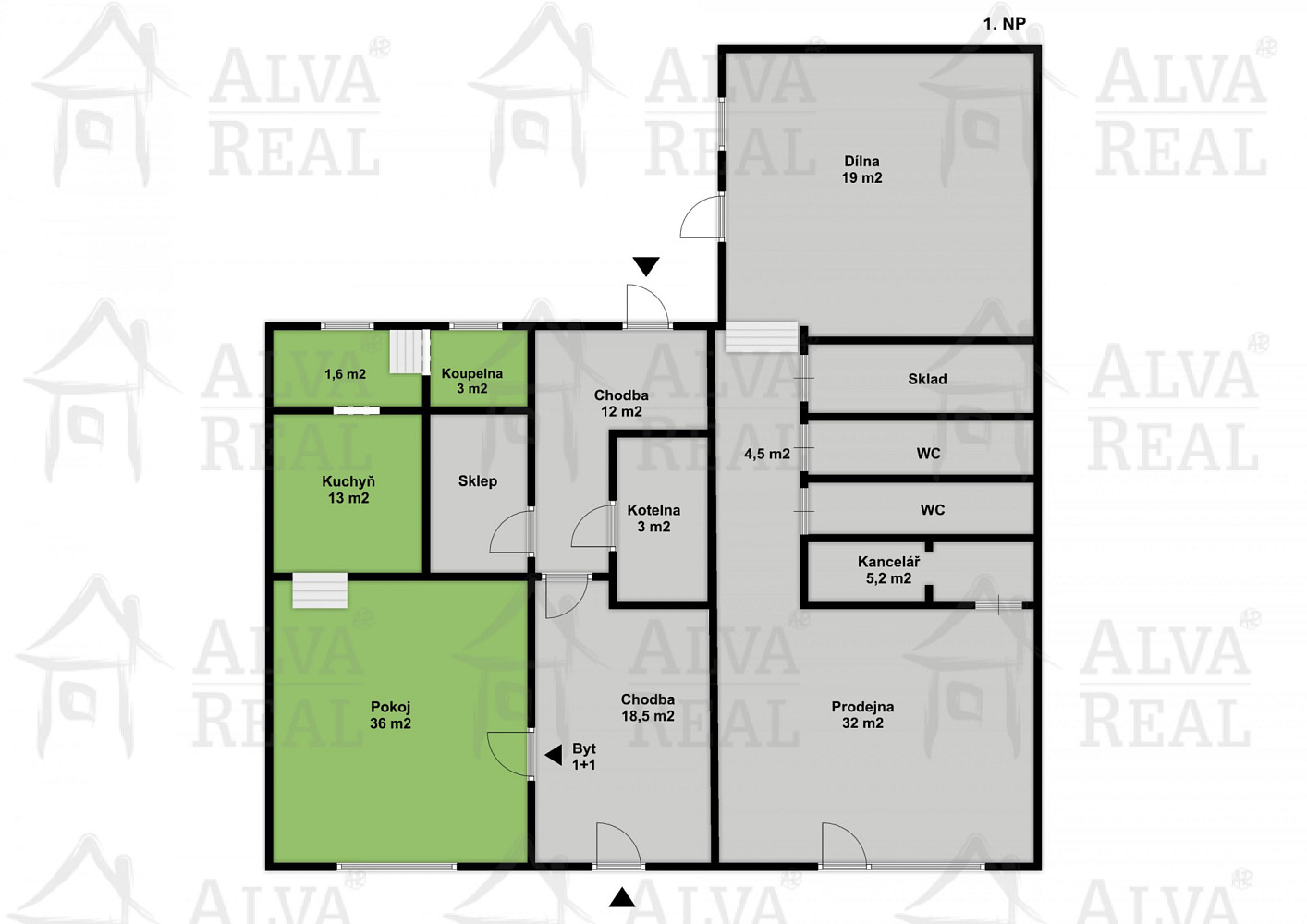 Prodej nájemního domu, činžáku 465 m² – fotografie 2
