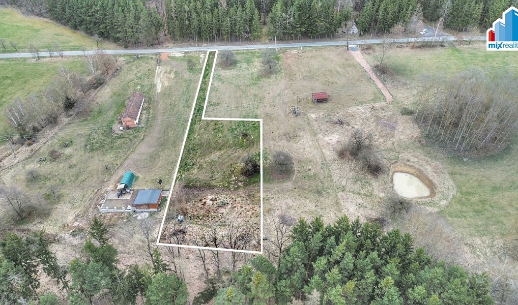 Prodej stavebního pozemku 2 036 m², Příchovice – náhled fotky 2