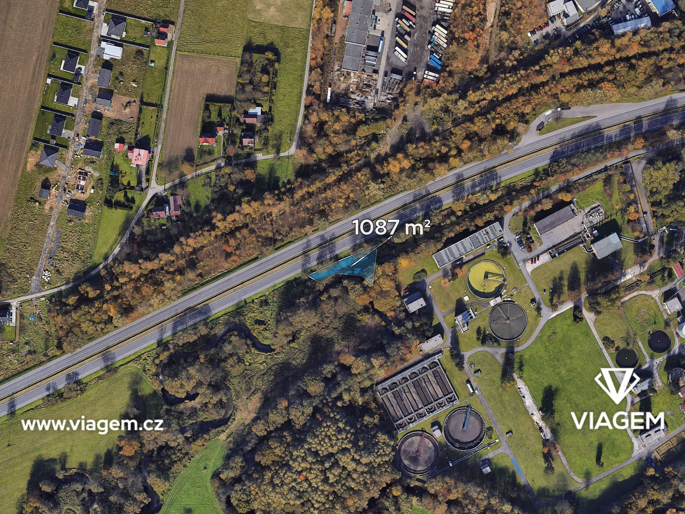 Prodej pole 1 087 m² – fotografie 2