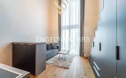 Pronájem bytu 2+kk 37 m², Novovysočanská, Praha 9 - Libeň