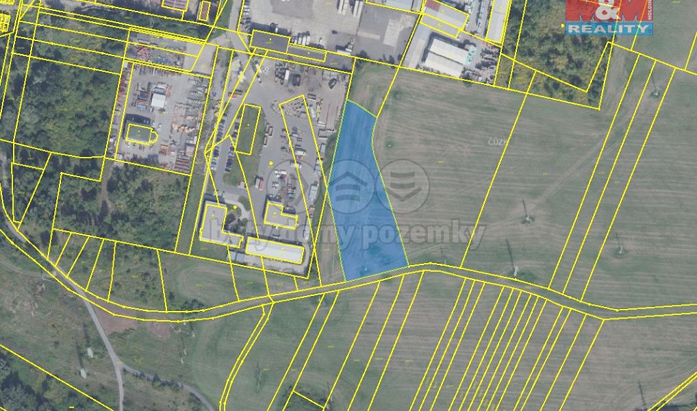 Prodej komerčního pozemku 5 627 m², Kolín – fotka 1 z 3