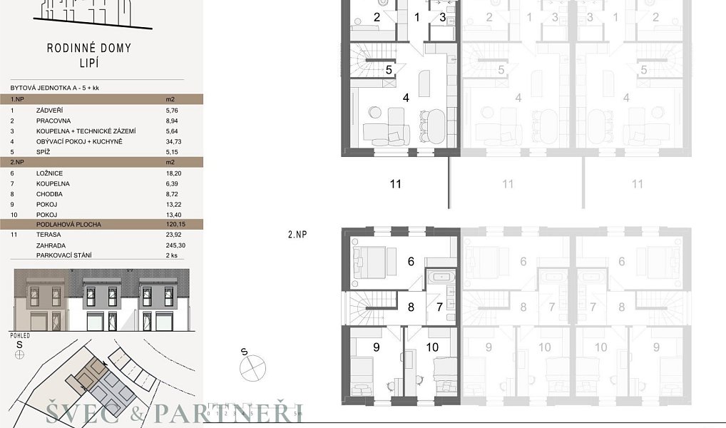 Prodej domu 144 m² s pozemkem 1 074 m², Lipí – náhled fotky 5
