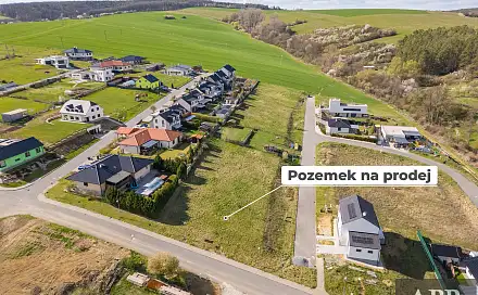 Prodej stavebního pozemku 917 m², Uherský Brod, okres Uherské Hradiště