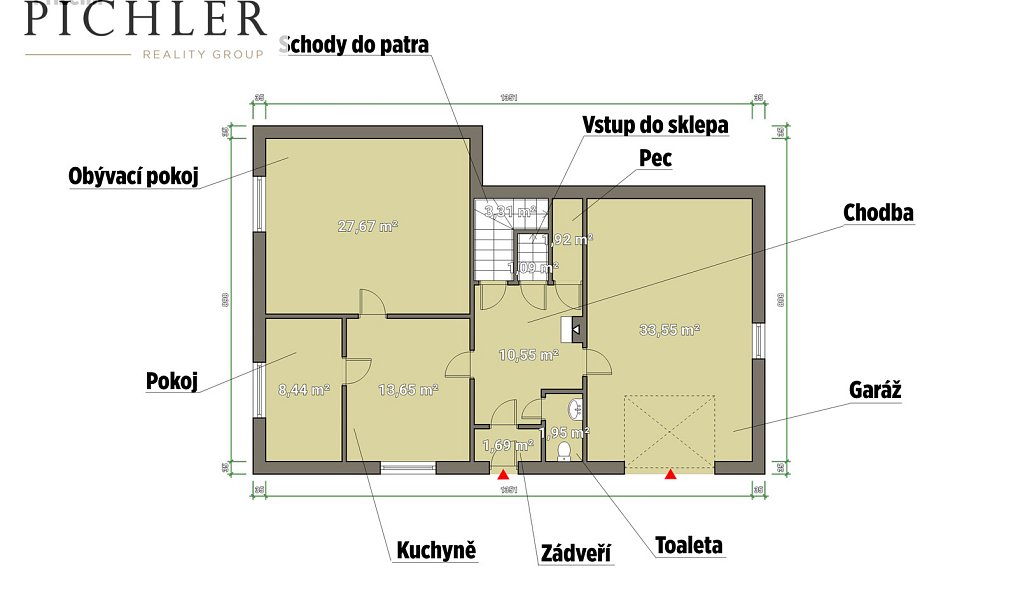 Prodej domu 140 m² s pozemkem 844 m², Bezvěrov – náhled fotky 3