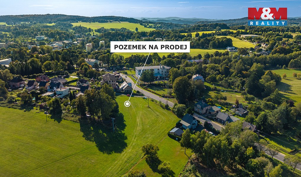 Prodej stavebního pozemku 1 812 m², Krásná Lípa – náhled fotky 9