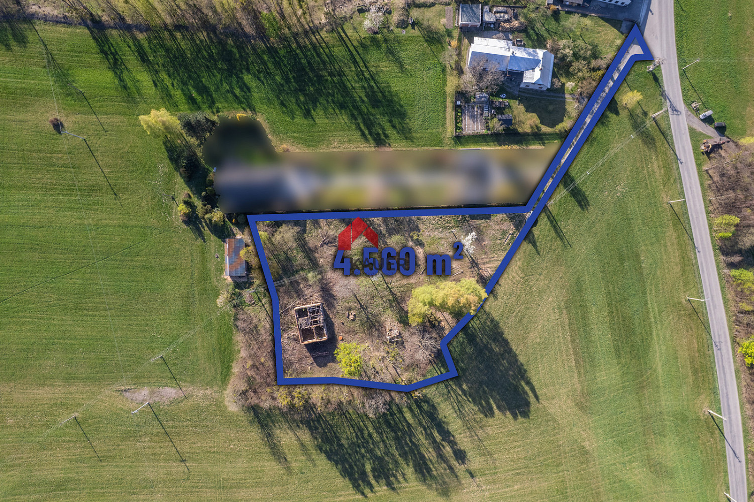 Prodej stavebního pozemku 4 560 m² — photo 3