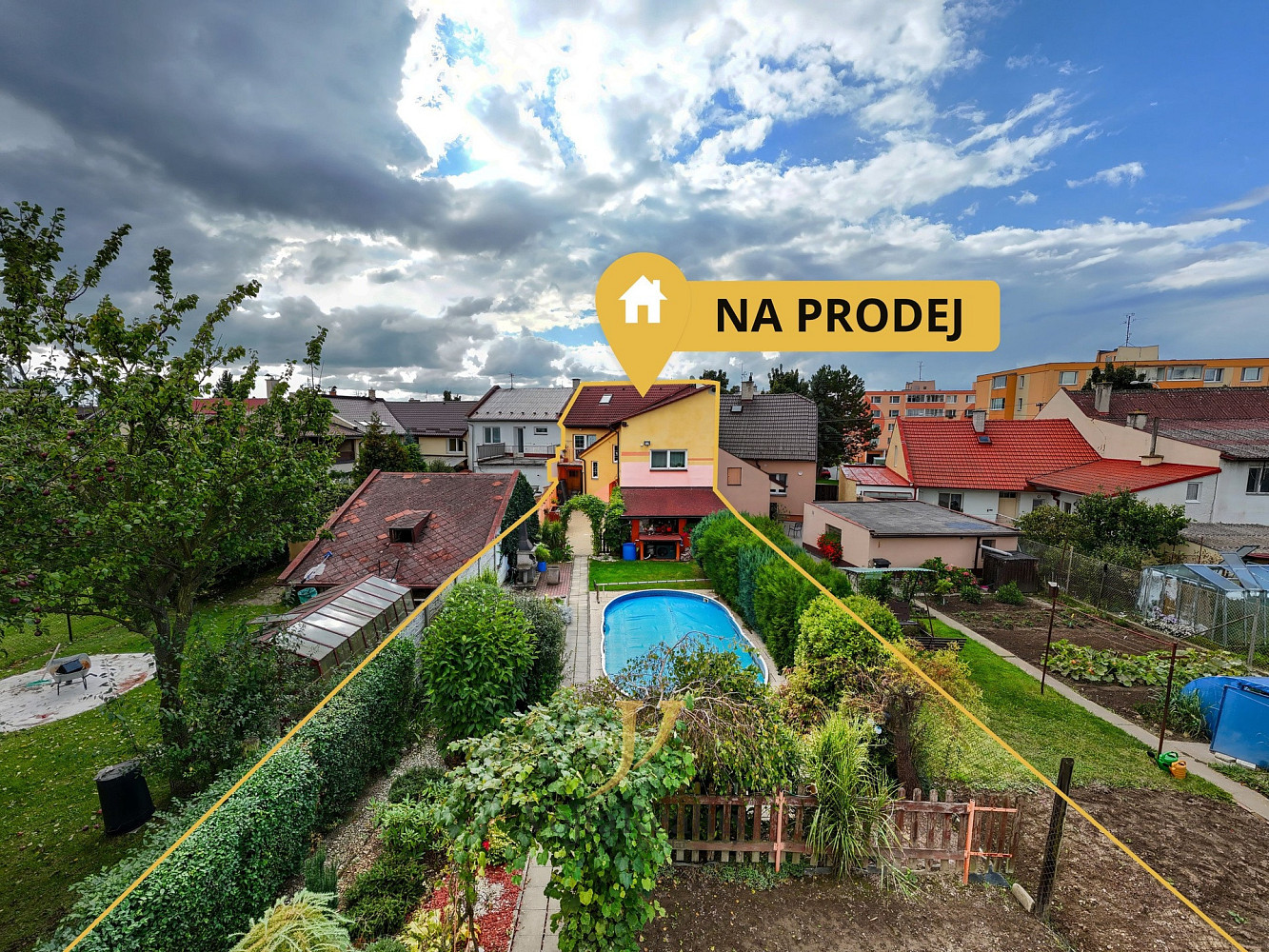 Prodej domu 200 m² s pozemkem 1 210 m²