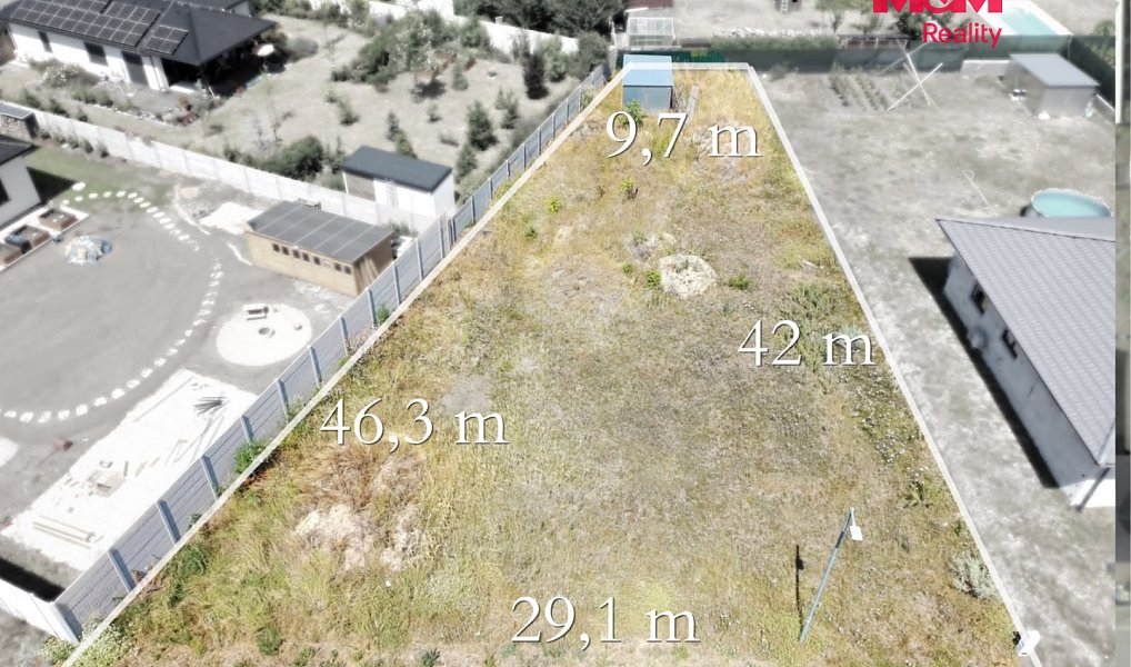 Prodej stavebního pozemku 816 m², Novosedly – náhled fotky 2