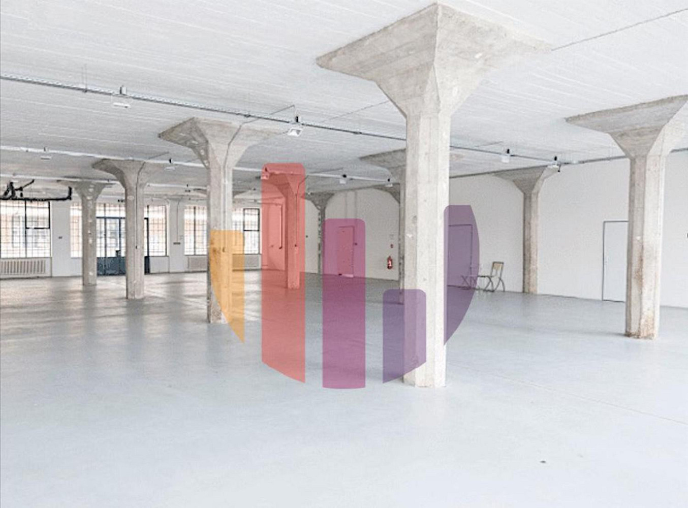 Kancelářské prostory, 234,00 m², Kolbenova, Areál Nová Pragovka E Factory Pragovka Art District – pohled 4