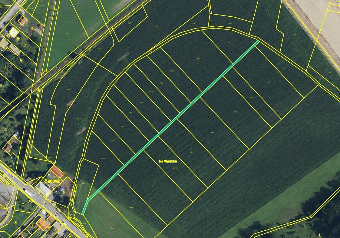 Prodej pole 1 144 m²