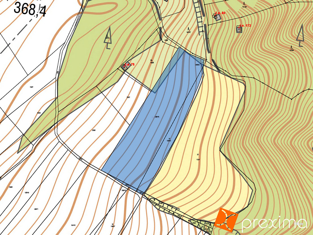 Prodej pole 260 m² — photo 3