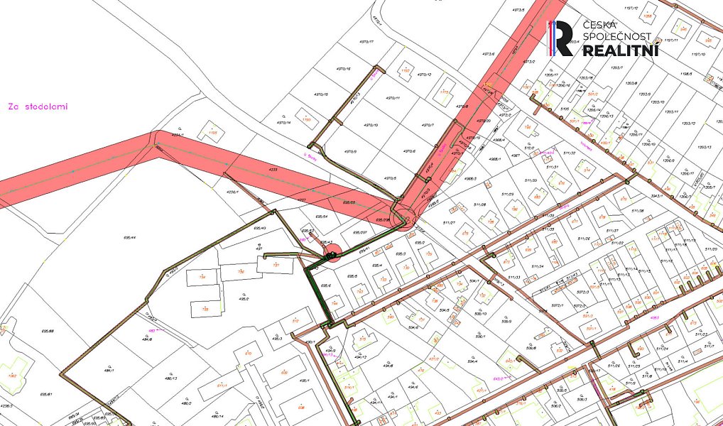 Prodej zahrady 2 314 m², Kryry – náhled fotky 15
