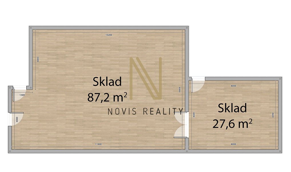 Pronájem skladovacích prostor 115 m², Plzeň – náhled fotky 5